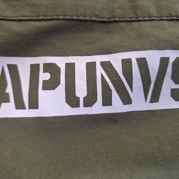 A Bathing Ape Brand " The Camo Ape" button-down short sleeve unity shirt size L. - Picture 8 of 16